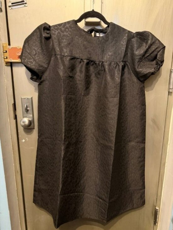 Glamorous Puff-Sleeve Mini Swing Dress - Picture 6 of 16